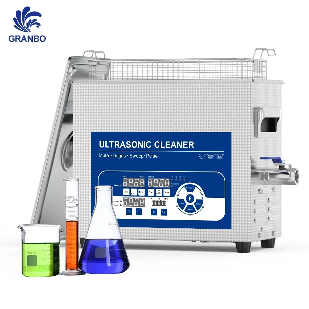 

4.5L Double Frequency 40/80/120KHz Multifunction Ultrasonic Cleaner with Sweep Pulse Degas Power Adjustable Cleaning Machine