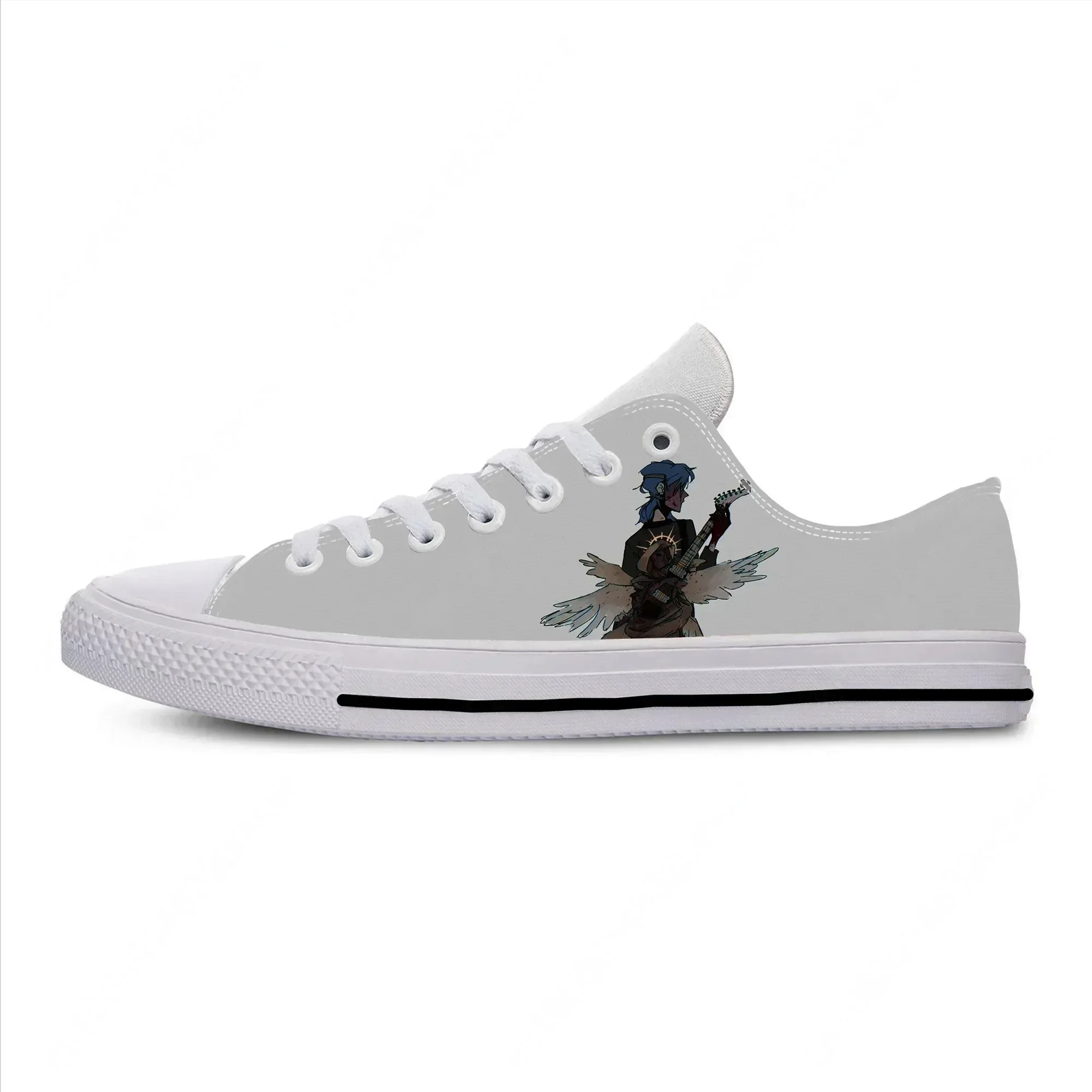 Anime Cartoon Manga Comic Game Sally Face Fashion Casual Cloth Shoes Low Top Lightweight Breathable 3D Print Men Women Sneakers