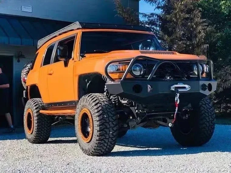 

Suitable For Toyota FJ Cool Luze Magnesium Aluminum Alloy Modified Front Bar Cool Luze Front Surround Modified Competitive