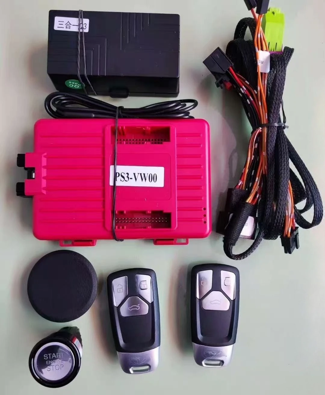 

Upgrade Passive Keyless Entry System For Audi A1 S3 2012-2017 Keyless Go Convert Car To Push Start Ignition Kit Remote Car Start