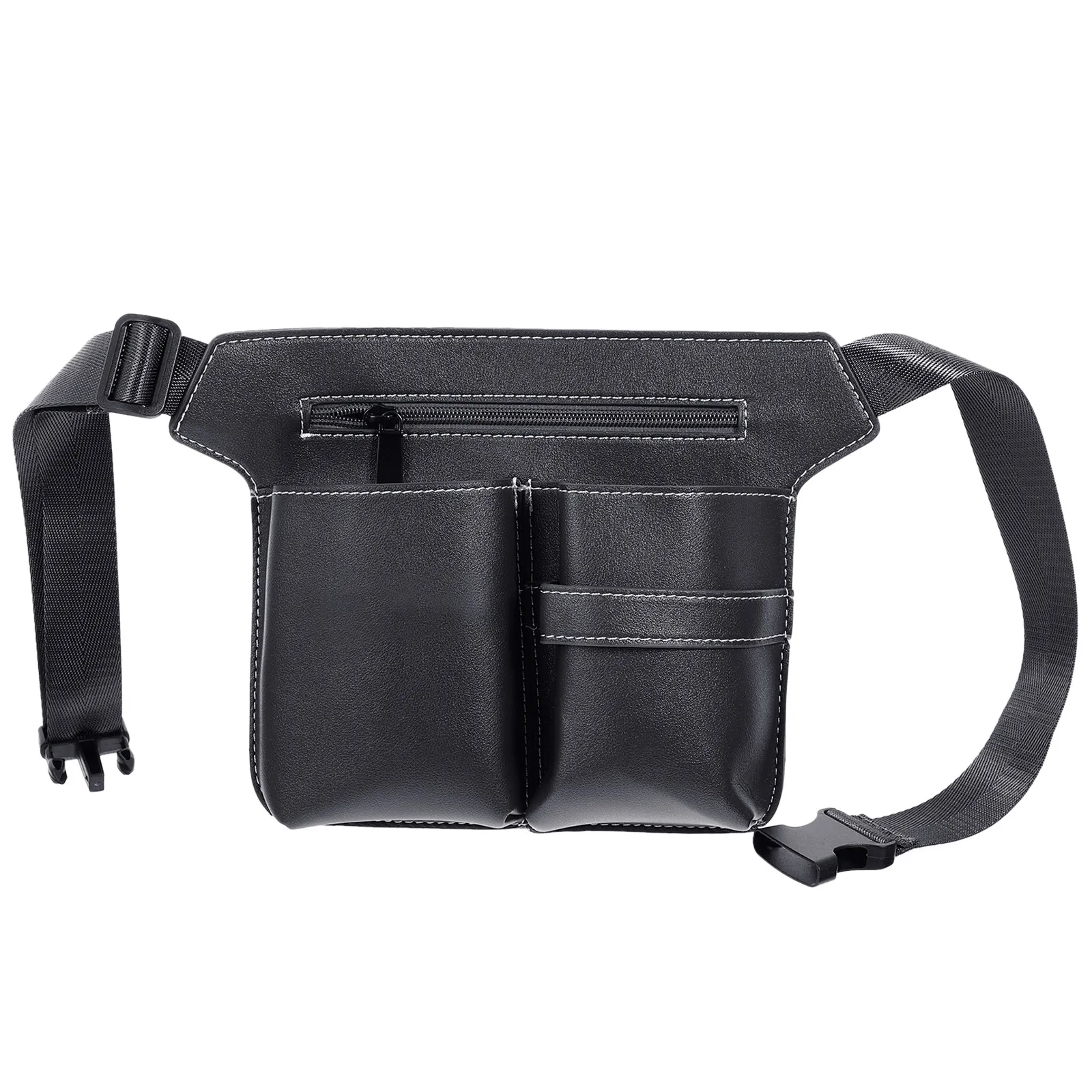 

Hairdressing Pouch Belt One Size Fits Most Adjustable Waist Bag for Scissors Combs Brushes Professional Salon Hair Stylist Tools