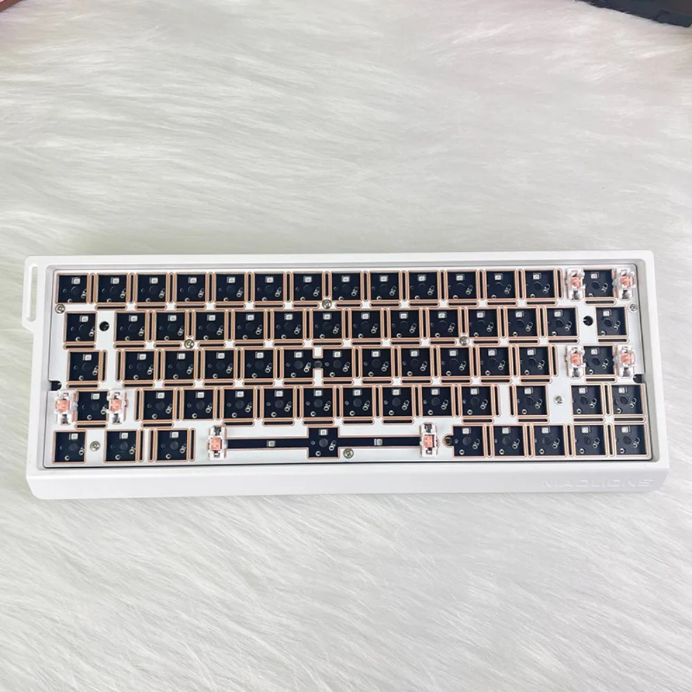 Original Custom 60 Percent Keyboard Kit PCB 63 Key PCBA Compatible with GH60 Case Wooting Analog Modding DIY Circuit Board