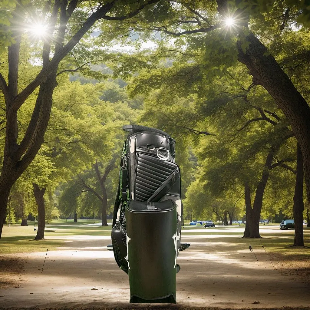 캐udenSac de GOLF Stand bag Hommes Femmes Portable Rack Golf Pouch Bag