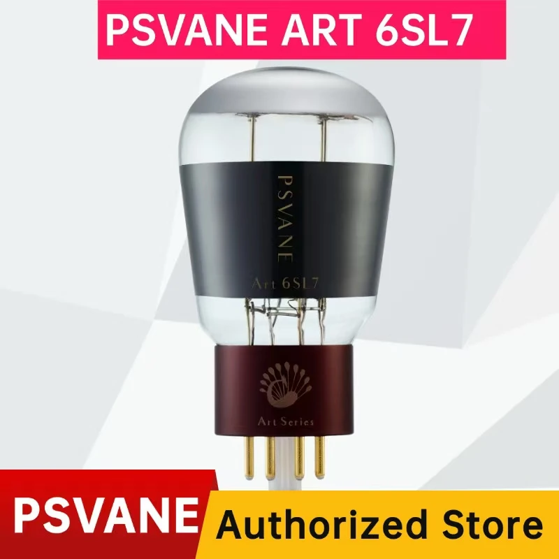 PSVANE ART Series 6SL7 Vakuumröhre – Kompatibel mit 6H9P/6N9P, Upgrade-Zubehör für Röhrenverstärker-Vorverstärker