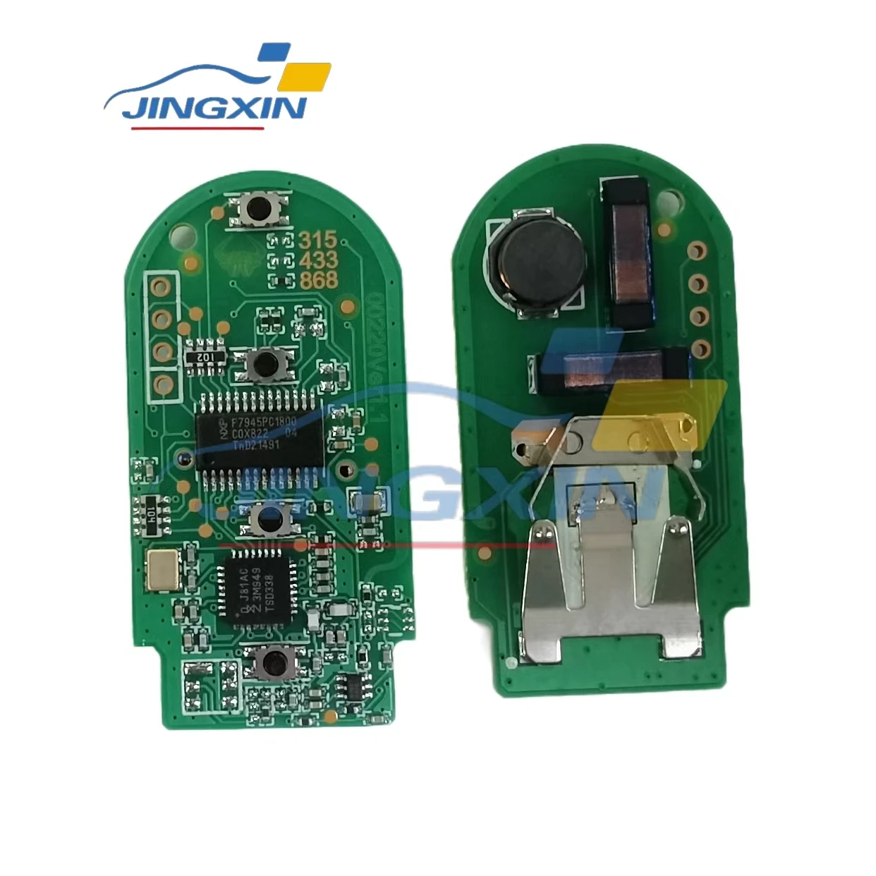 jingxin PCB Autoschlüssel für BMW 1 3 5 7 Serie X1 X3 X5 X6 X7 F CAS4 CAS4+ FEM 2011-2017 PCF7945 Ersatz für Keyless-Go Autoschlüssel – Detail 2