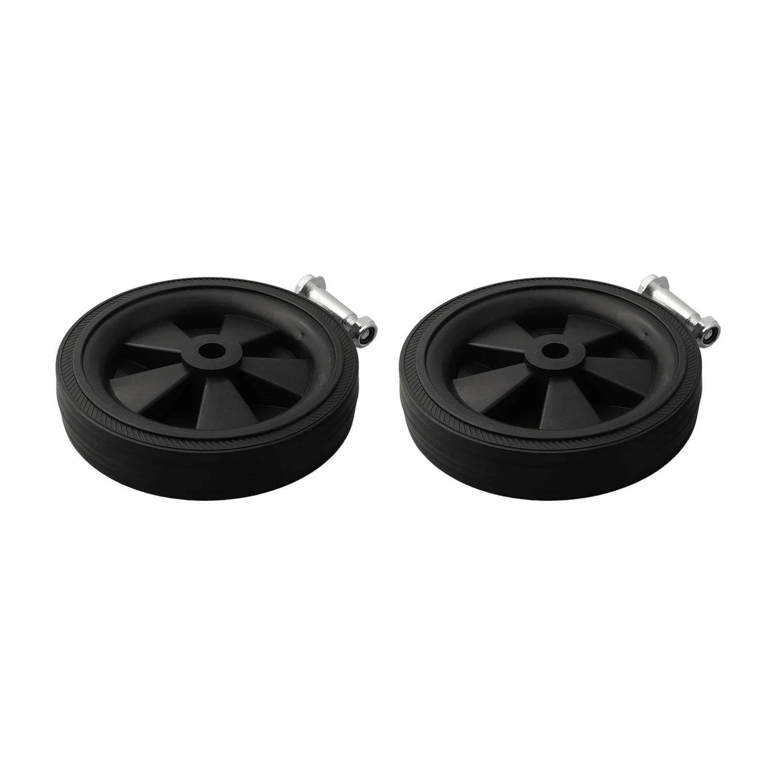 Shock Absorption Caster Wheels for Air Compressors Non Slip and Silent Performance Perfect for Air Pumps and Oil Free Machines