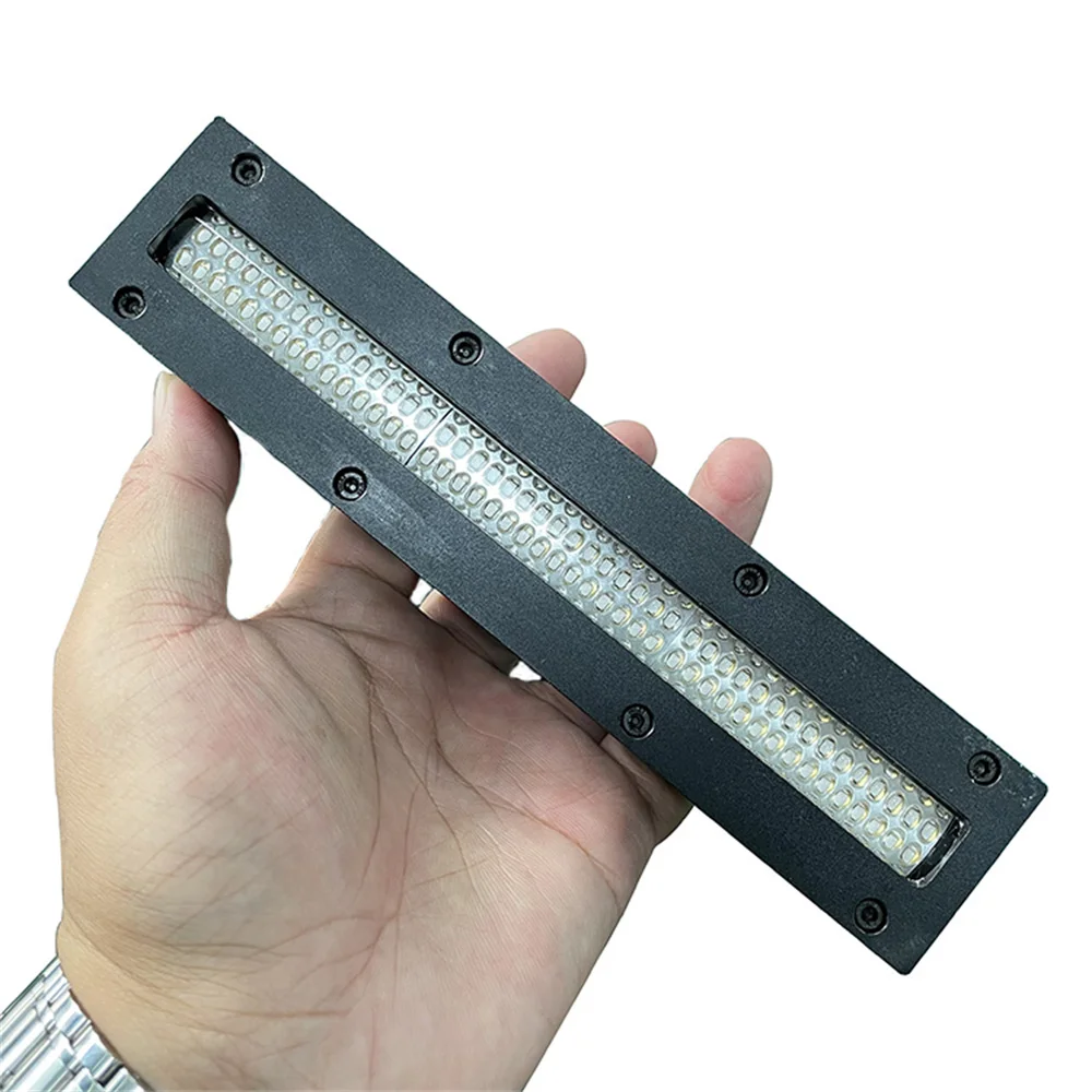 Lampu Ultraviolet daya tinggi 450W, lampu pengering tinta LED 180*20mm berpendingin air LED UV minyak