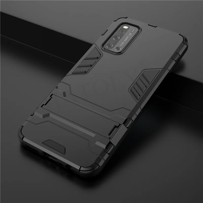 Dla Vivo V19 skrzynki pokrywa dla Vivo V17 V15 V11 Pro magnetyczny pierścień uchwyt silikonowy pancerz telefon zderzak tylna pokrywa skrzynka dla Vivo V19