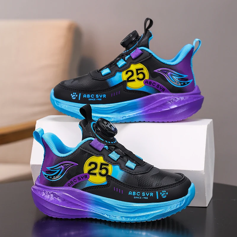 

Детские кроссовки класса люкс 2026 года для мальчиков, новый дизайн, мягкая подошва, для школы и бега, для детей от 4 до 12 лет, спортивная обувь для тенниса