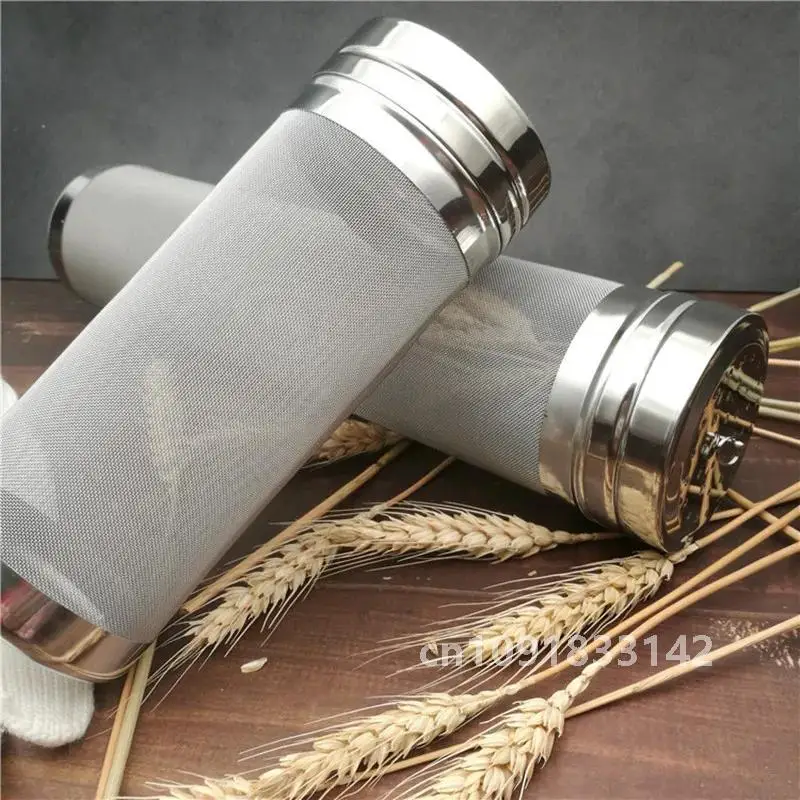 18cm/30cm 300 Micron Mesh Stainless Steel Beer Hops Filter Dry Hops Filter Keg Spider Hopper Home Brew