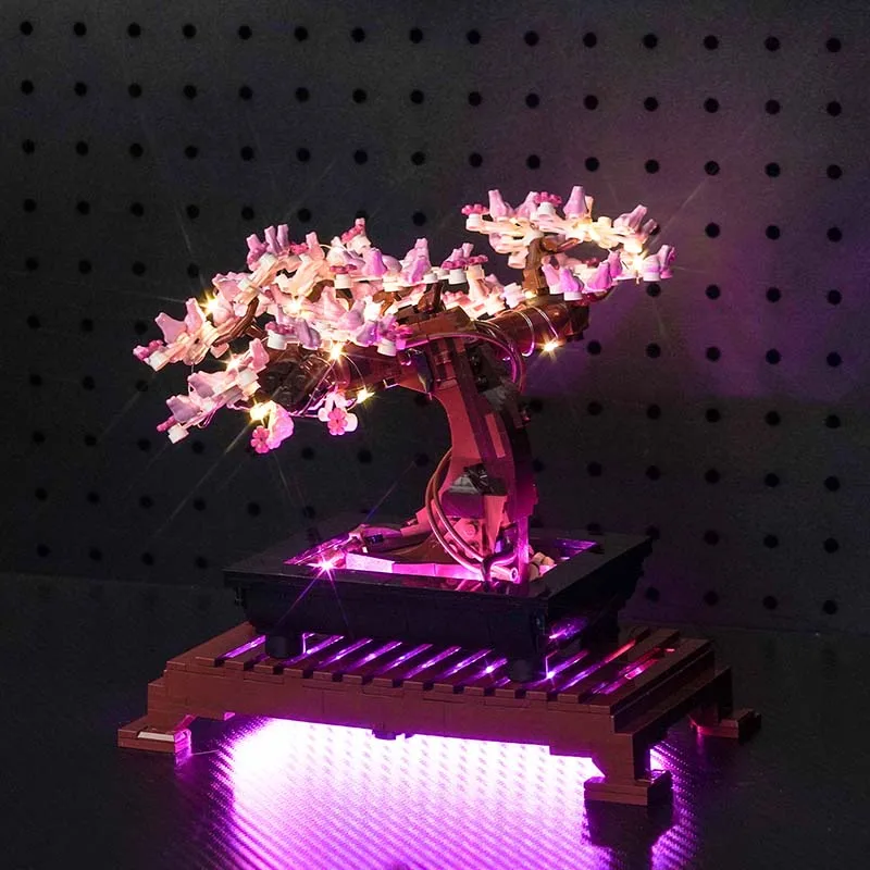 Lazishi LED 10281 set is suitable for Bonsai Tree building blocks (including lighting accessories only)