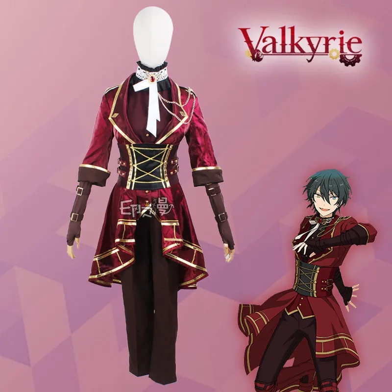 COSMART Ensemble Stars Valkyrie Kagehira Mika Itsuki Shu Team Uniform Cosplay Costume Halloween Party Outfit Role Play Clothing