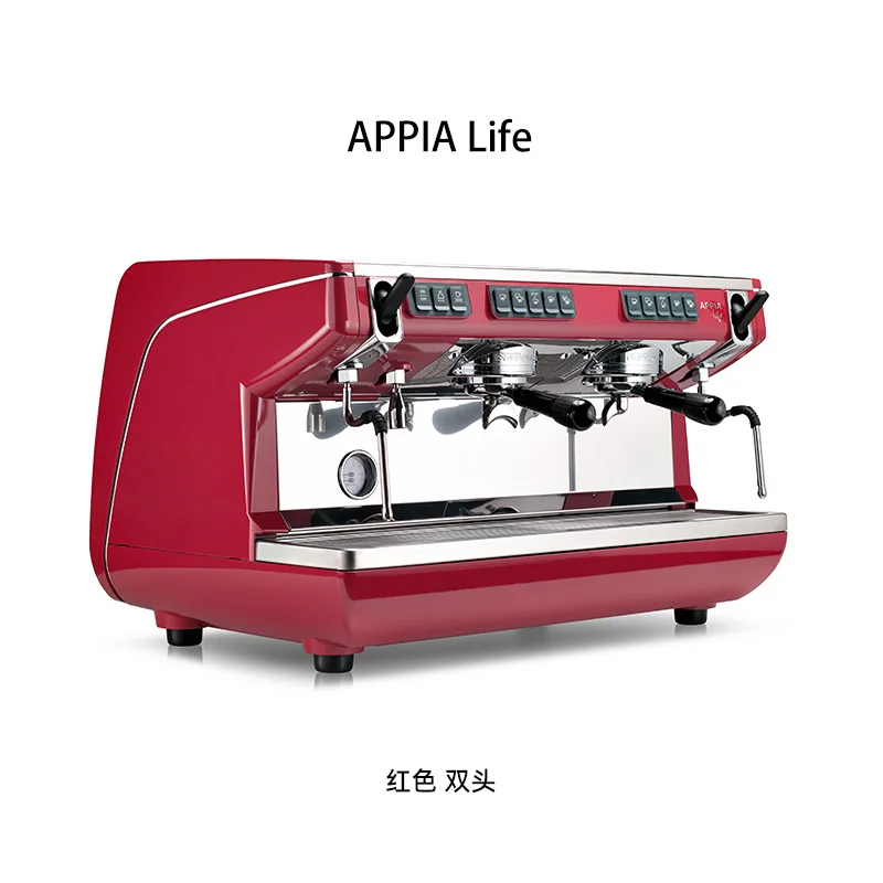 Nuova Simonelli 3-го поколения APPIA Life с двойной головкой, коммерческое электронное управление, полуавтоматическая эспрессо-машина