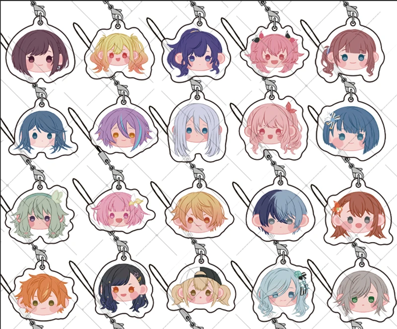 Anime Project Sekai Yoisaki Kanade Phone Rope Chain Cosplay Backpack Ornament Pendant Birthday Gifts Boys Girls