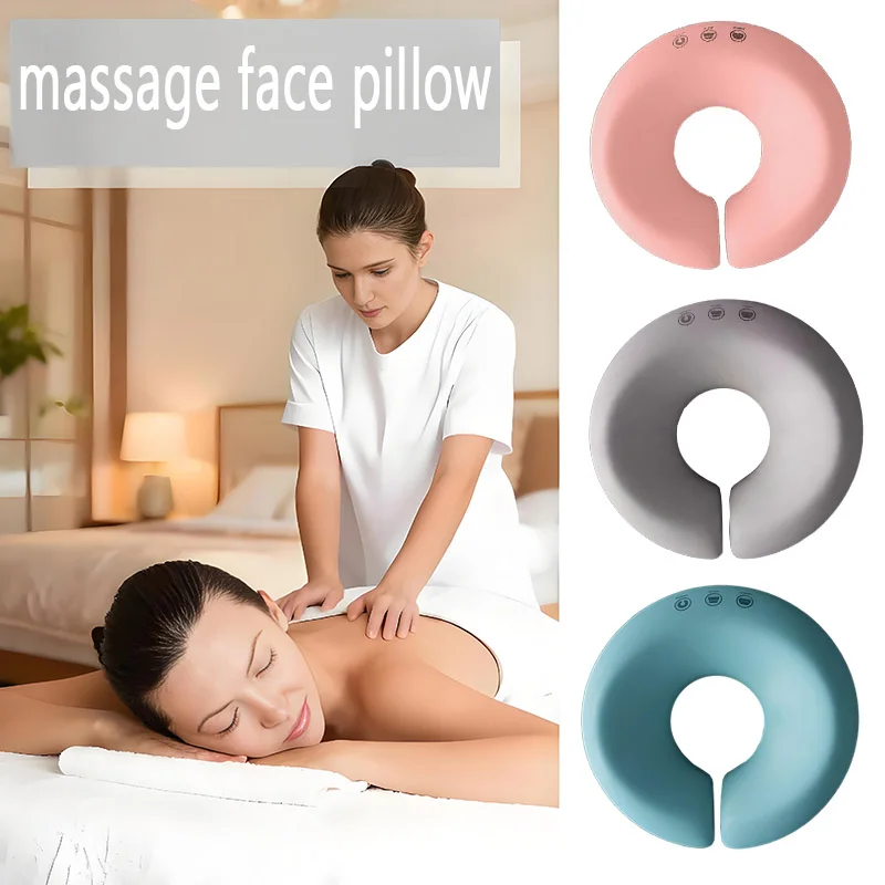 

Face Down Pillow Spa Master Massage Beauty Salon Face Cushion for SPA U Shape Pad Women Ergonomics Lying Down Pillow AMZ005