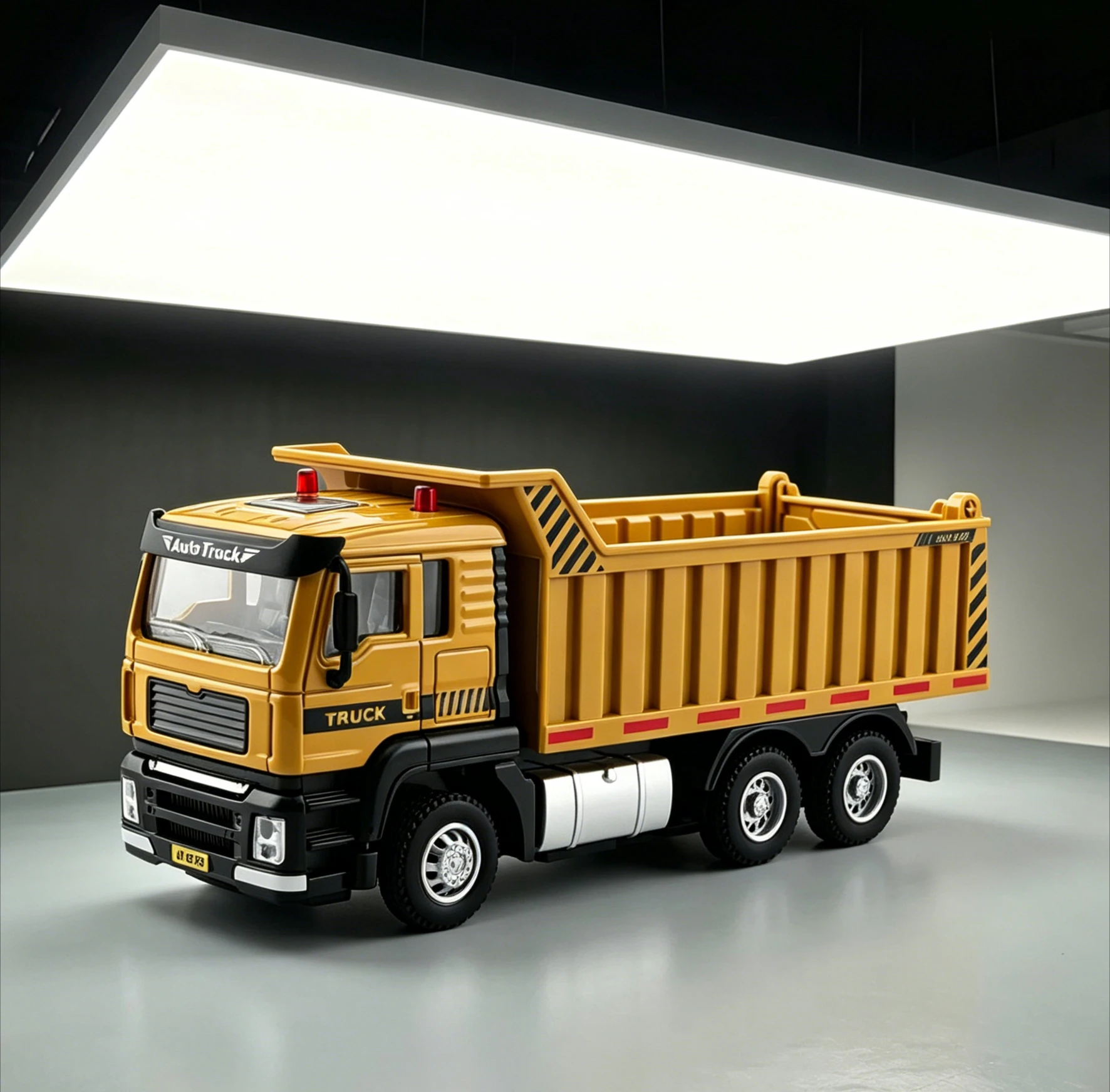 

Kids Military Fire Engineering Vehicle Toy Set, Pull Back & Light Sound Construction Truck Diecast Model
