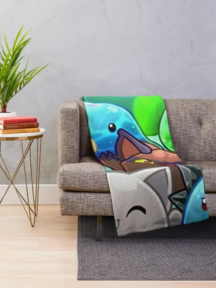 Slime rancher Throw Blanket Extra Large Throw Blanket sofa