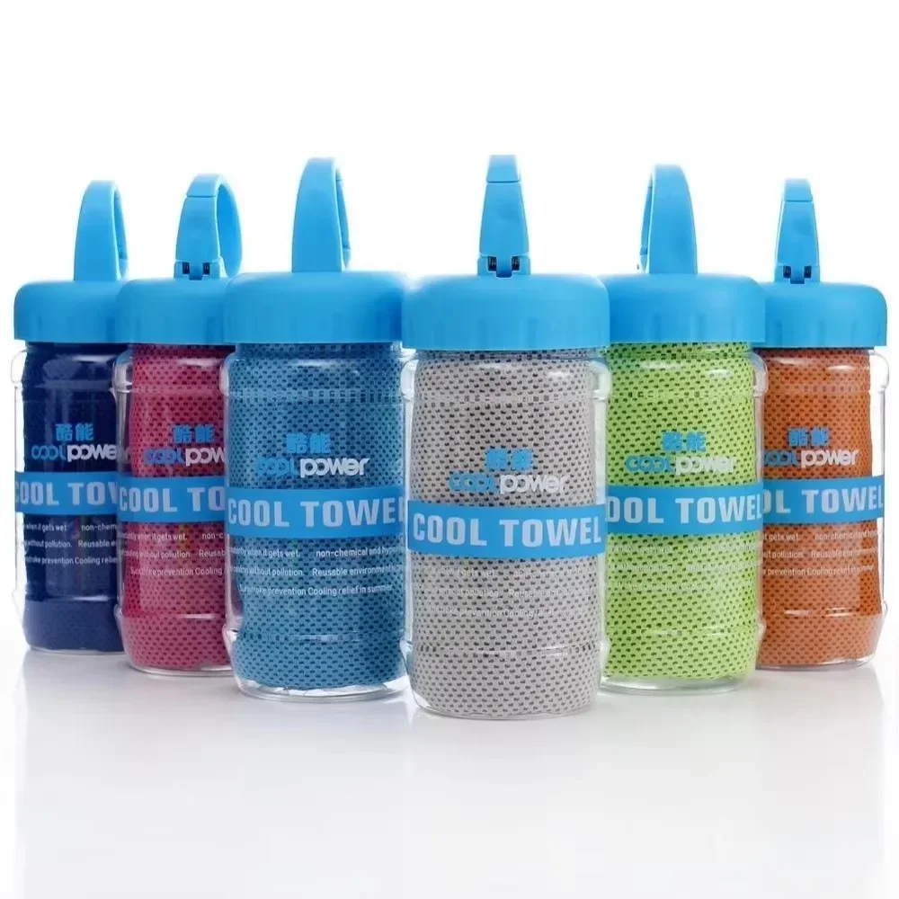 New Breathable Cooling Towel Ultra Soft Quick Drying Microfiber Towels Lightweight Sunstroke Prevention Ice Wipes Summer