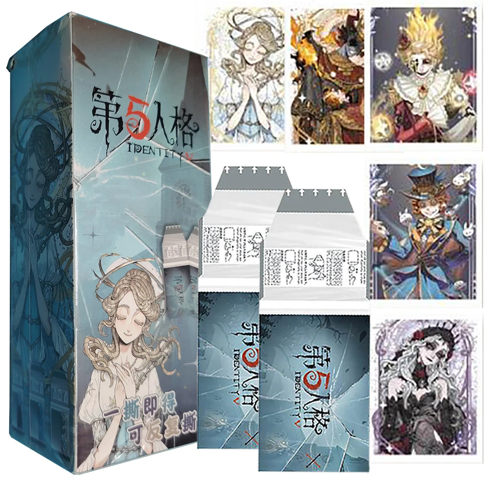 

Коллекционная карта Identity V Micro Terror Team Collaboration Chase Game Изысканные отрывные карты в форме фото Детские драгоценные подарки