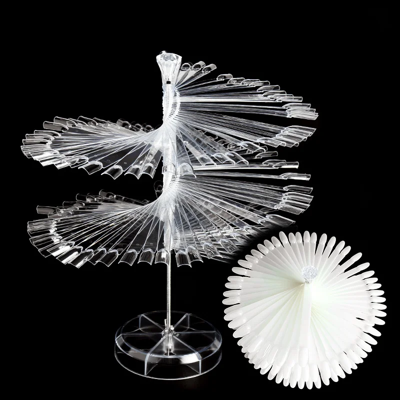 حوامل الأظافر لون بطاقة عرض موقف هلام البولندية قالب مسمار الفن نصائح عينة حامل طلاء الأظافر ممارسة العرض الملون #5