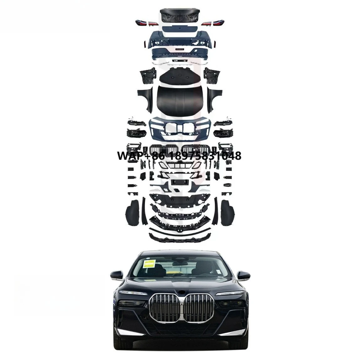 2026 New Design Body Kit for 7 F02 2008 2009 2010 2011 2012 2013 2014 2015 Upgrade to 2024 2025 M760 M-Tech Style