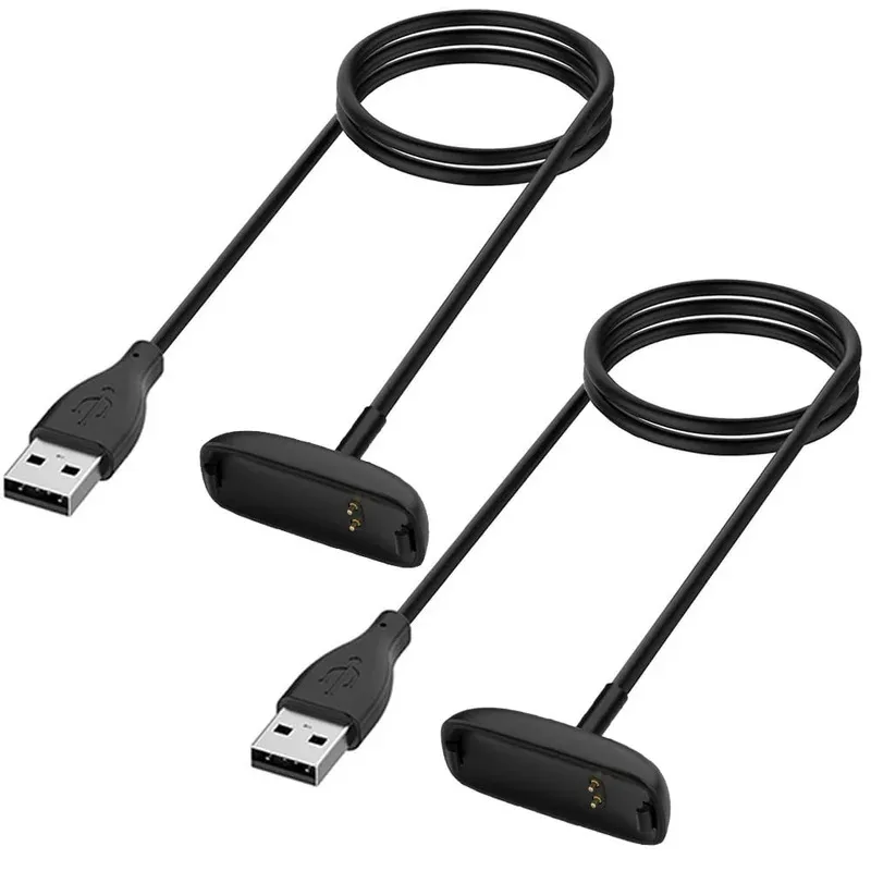 

The 1 2-Pack Replacement Charger is suitable for Fitbit Inspire 2/Ace 3 USB Smartwatch Charger Charging Cable