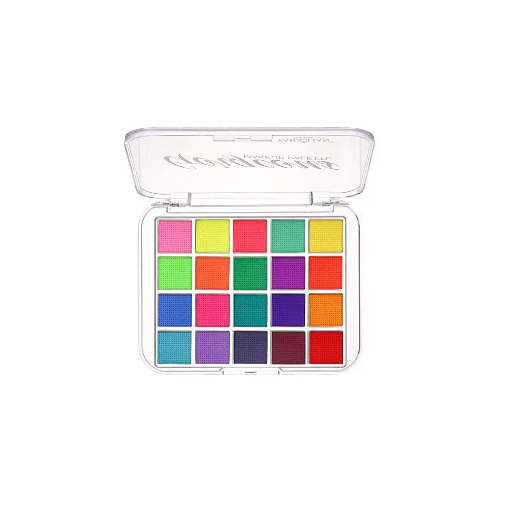 

Eye Makeup Face Painting Palette Art Palette Cosplay 20 Colors Face Paint Pigment Easy To Clean Professional Shadow Eye Pigments
