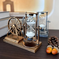 Creative Student Gift Retro Ferris Wheel Quicksand Hourglass Ornaments Domestic Ornaments Crafts