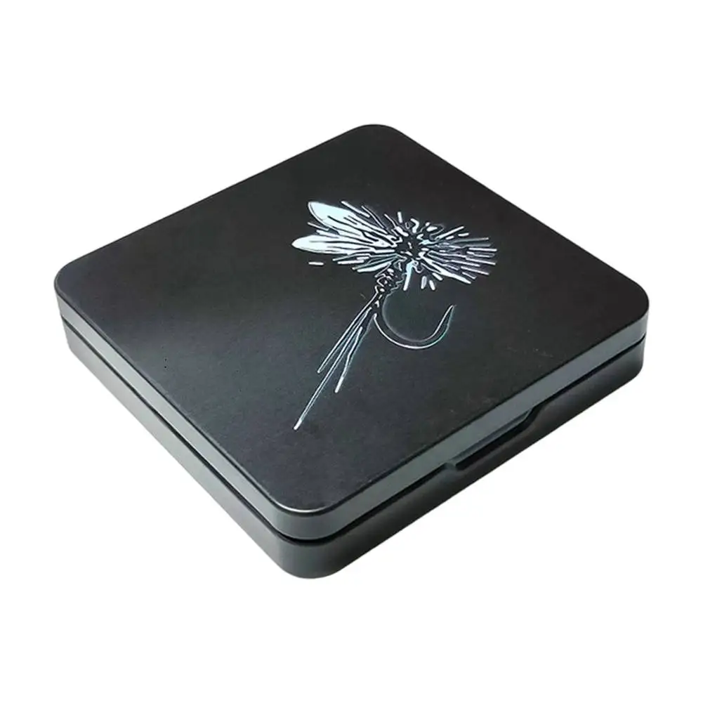 صندوق طعم صيد السمك خفيف الوزن مع أقسام مقسمة لبناء معدني منظم للتخزين من أجل المتانة والراحة