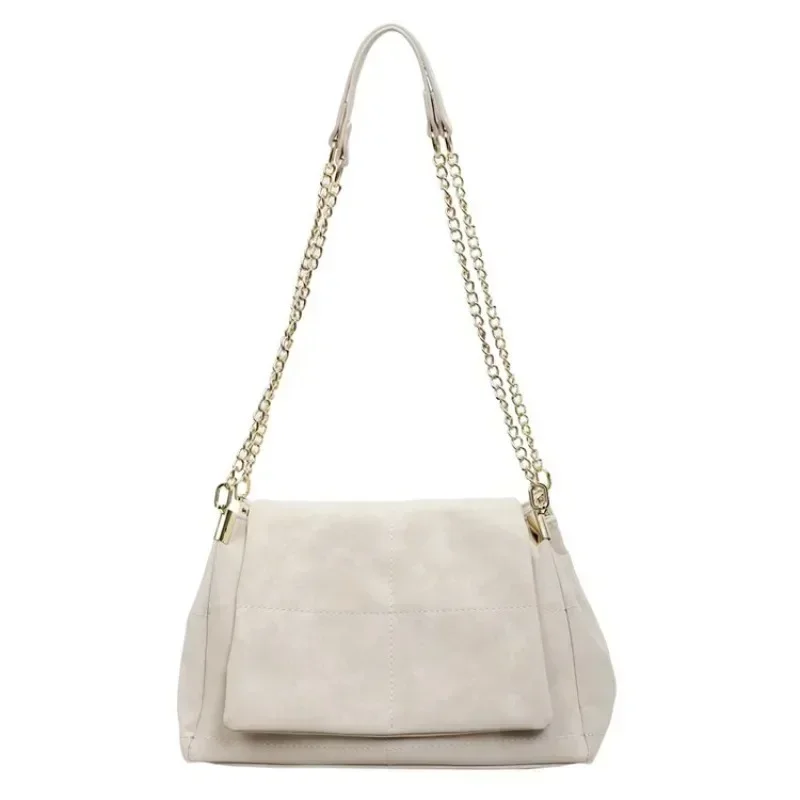 

Classic Leather Diaper Bag Ladies Handbag Messenger Crossbody Shoulder Elegant Fashionable Solid Color