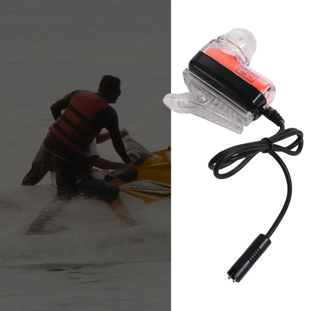 Lithium Life Vest Light Life-saving Emergency Seawater Self-Lighting Light Overboard Survival High Intensity Beam