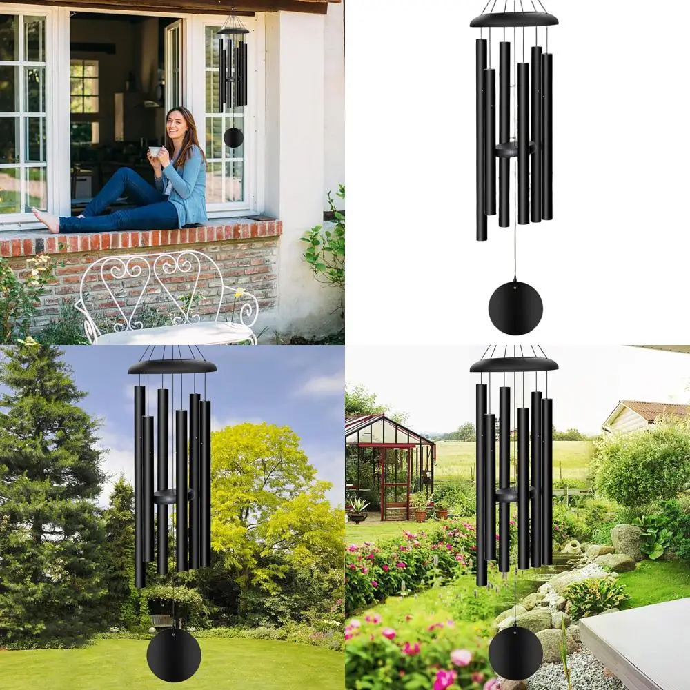 

Большие 38-наружные мемориальные колокольчики с глубоким тоном, идеально подходящие для декора сада и подарков сочувствия