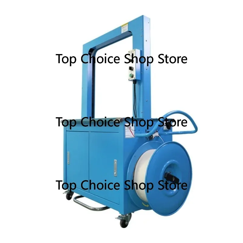 Semi-automatic strapping machine Belt Bundle Hand Banding Banknote Money P Carton Box Semi Automatic strap pack machine