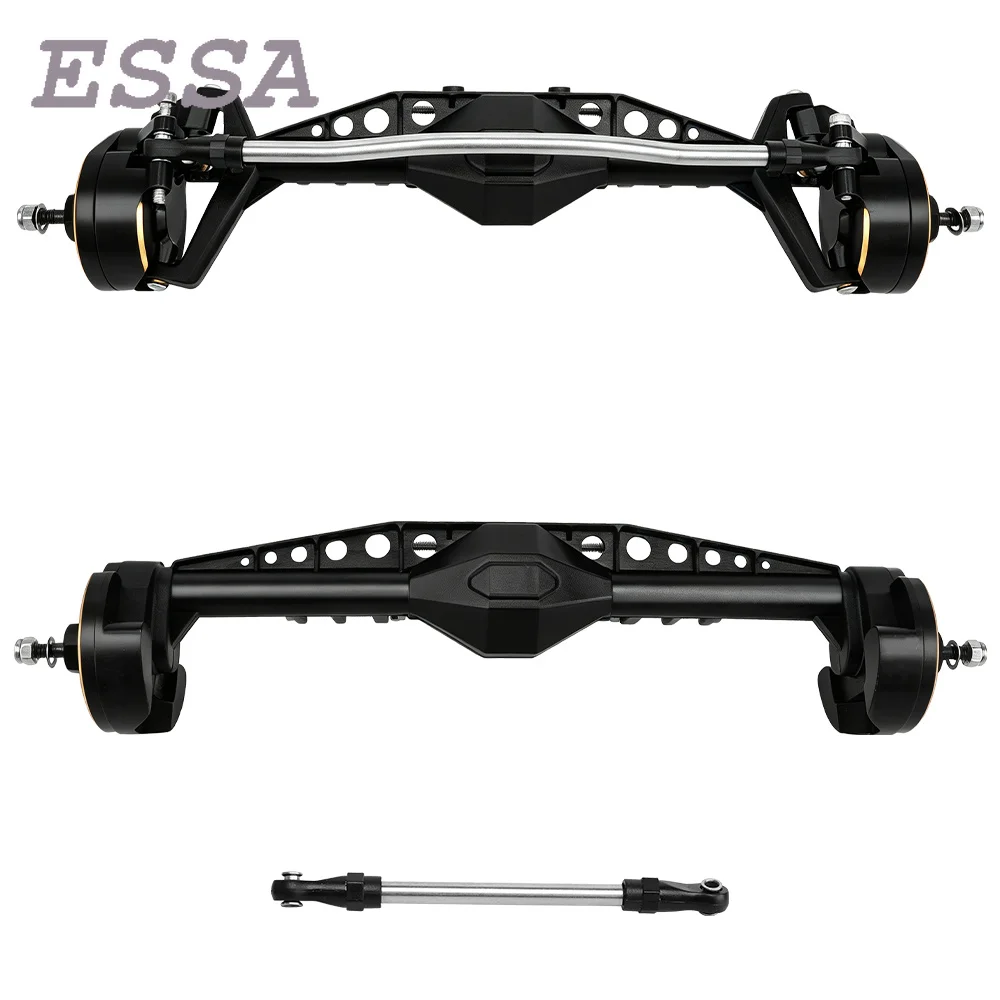 Nylon Axle Housing With Brass Count Weight Assembled for 1/10 RC Axial Capra 1.9 UTB Off-Road Rock Climbing Crawler Upgrade