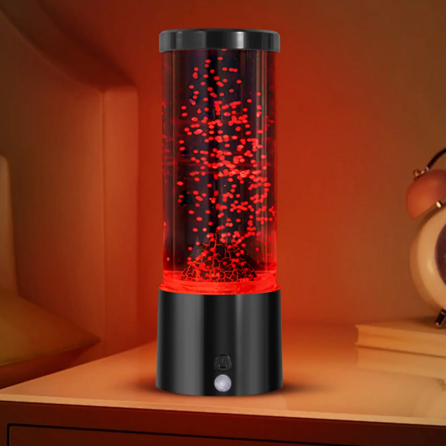 Volcanic Lava Bedroom Desktop Decoration Crafts Simulation Jellyfish Atmosphere Water Column