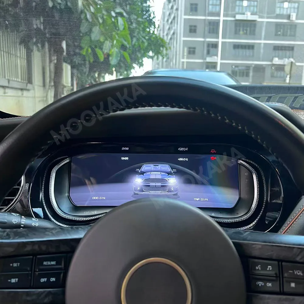 Digital Dashboard Carplay For Ford Mustang Shelby GT500 2009~2014 Car Cluster LCD Meter Virtual Cockpit Digital Instrument Panel