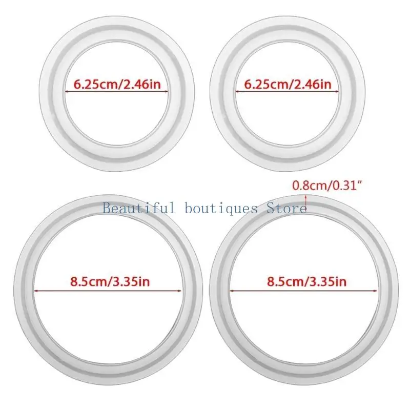 U4LF 4 PCS FEMMES BAG à main Handle