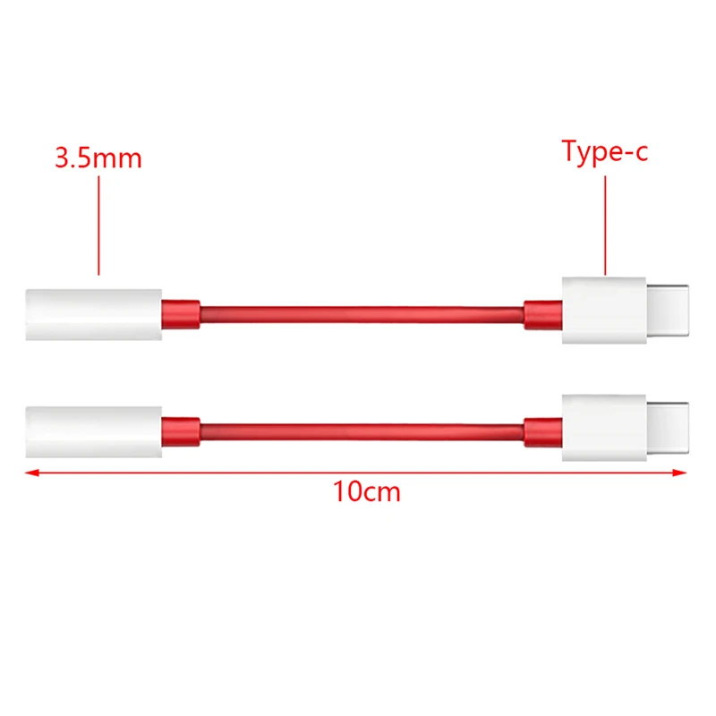 Original Oneplus 10 9 8 7T Pro 7 9R 8T Nord 2 5G USB Type C To 3 5MM Headphone Jack Adapter Audio Aux Cable Phone Accessories view 6