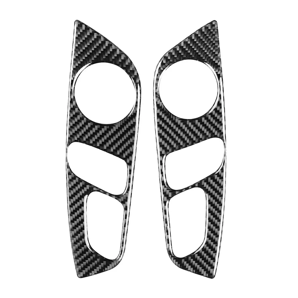 

Carbon Fiber Car Seat Adjust Control Button Sticker Trim For Audi Q7 2008-2015