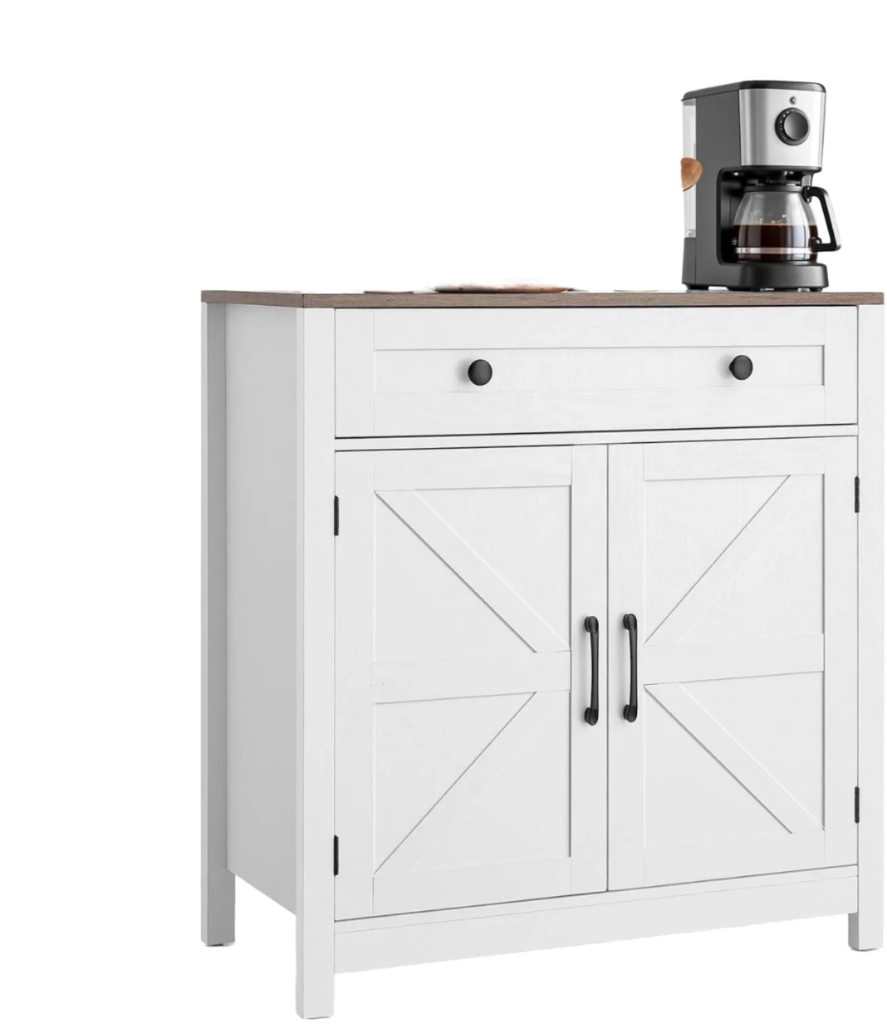 ^Modern Double Door Drawer Style MDF Material Kitchen Storage Cabinet, Customizable According To Needs