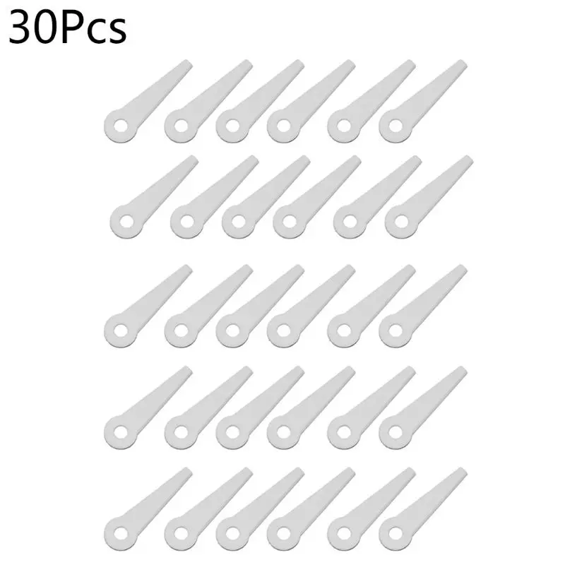 

367D 30pcs Replacement Plastic Cutter Blade Fits for PolyCut 6-3 20-3 10-3 41-3 Lawnmower Trimmer Blades Plastic Cutters 4.8