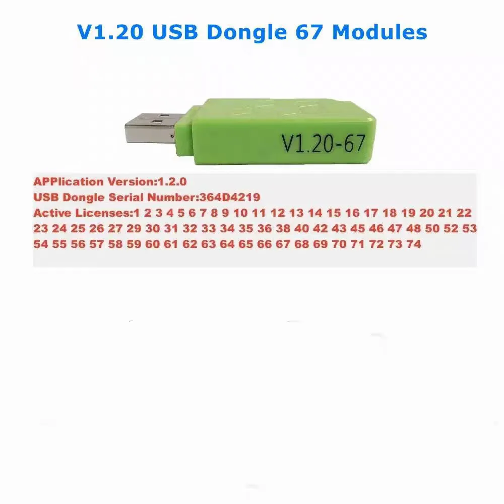 Clé USB originale 67-en-1 PCM/KTM Flash V1.21 69-en-1, outil de programmation ECU, Pcmtuner Pcmmaster SM2 pro