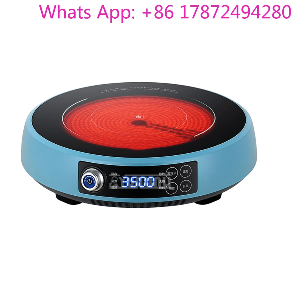 3500W Electric Ceramic Stove Household Electric Tea Cooker Adjustable Temperature Heater Kitchen Kuchenka Indukcyjna Przenośne