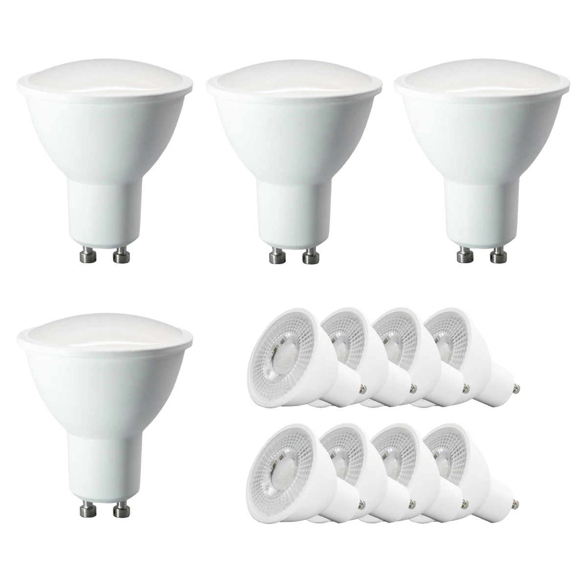 

4PCS AC 220V Energy Saving Led Spot Bulb Lamp GU10 0-100% Dimmable Lamps 3W 5W 7W 9W Daylight Cool Lighting for Home Decoration