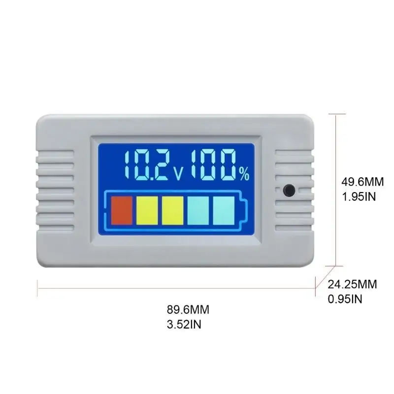 Y1UD Battery MonitorS Power Panel Marine RVs Meter & Battery Tester
