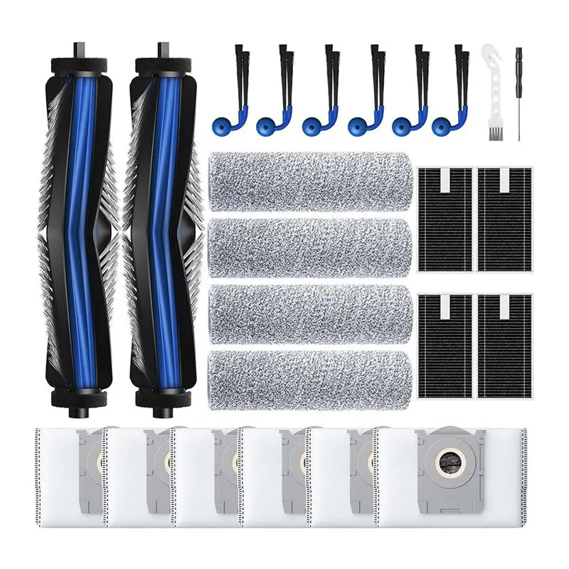[NEW!A65Z】 Replacement Accessories Kit For ECOVACS DEEBOT X9 PRO OMNI Essential Components For X9 PRO OMNI Robot Vacuum