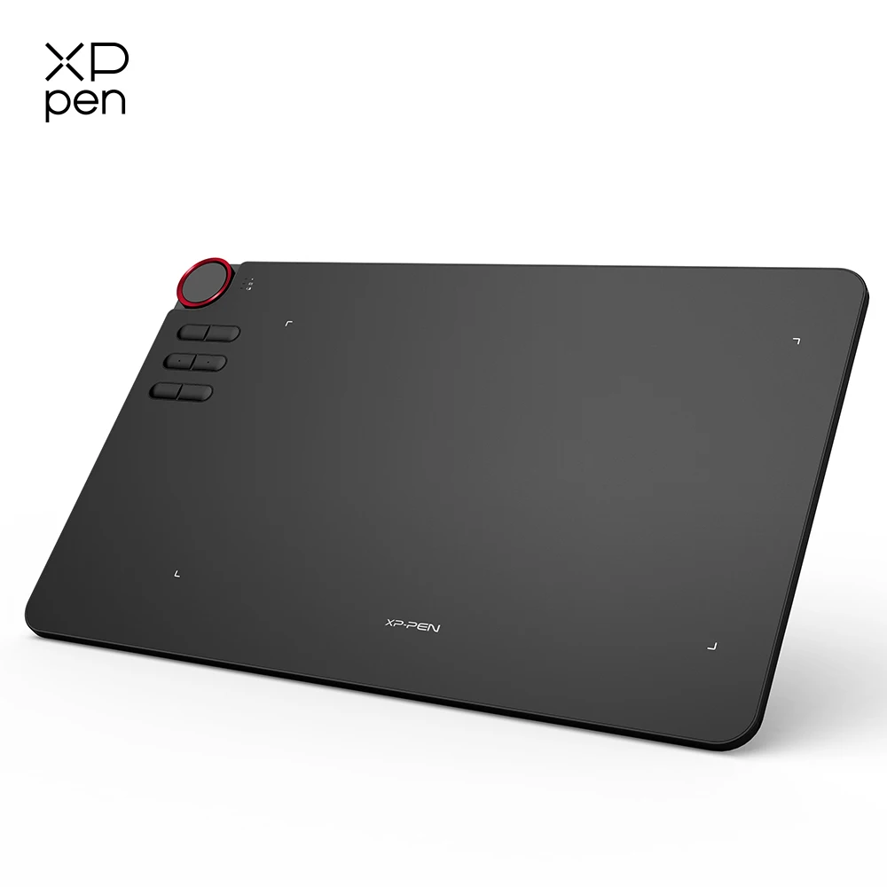 

XPPen Deco 03 Graphics Drawing Tablet with Multi-Function Dial P05 Battery-Free Stylus (8192 Levels Pressure) 6 shortcut keys