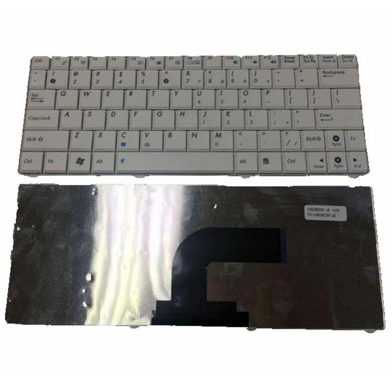 US For ASUS N10 N10A N10E N10J eepc ee pc 1101HA Replace laptop keyboard White New English