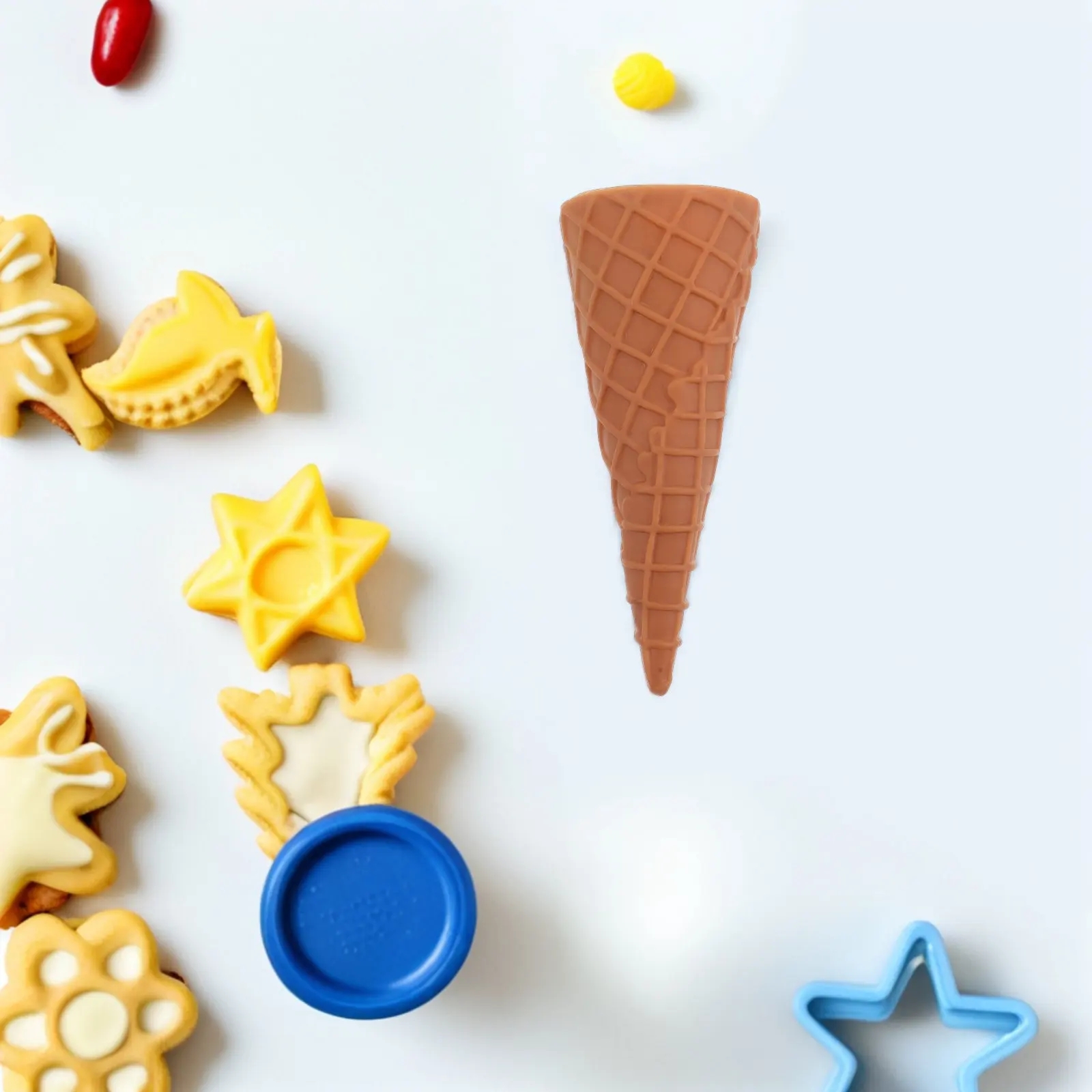 

Реалистичная имитация еды: Настоящий фруктовый рожок для фотосессий, домашнего декора, ролевых игр и праздничных мероприятий