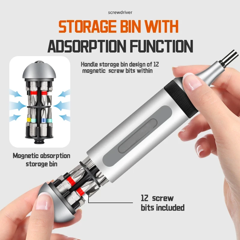 14 in 1 Precision Screwdriver Set Mini Magnetic Phillips Torx Screwdriver Bits Hand Repair Tool Handy Novel Tool for DIY